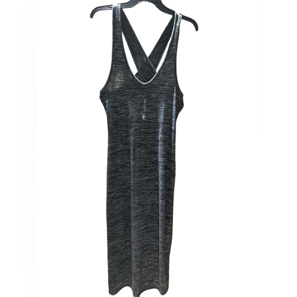 Leith Charcoal Backless Dress - Picture 1 of 5